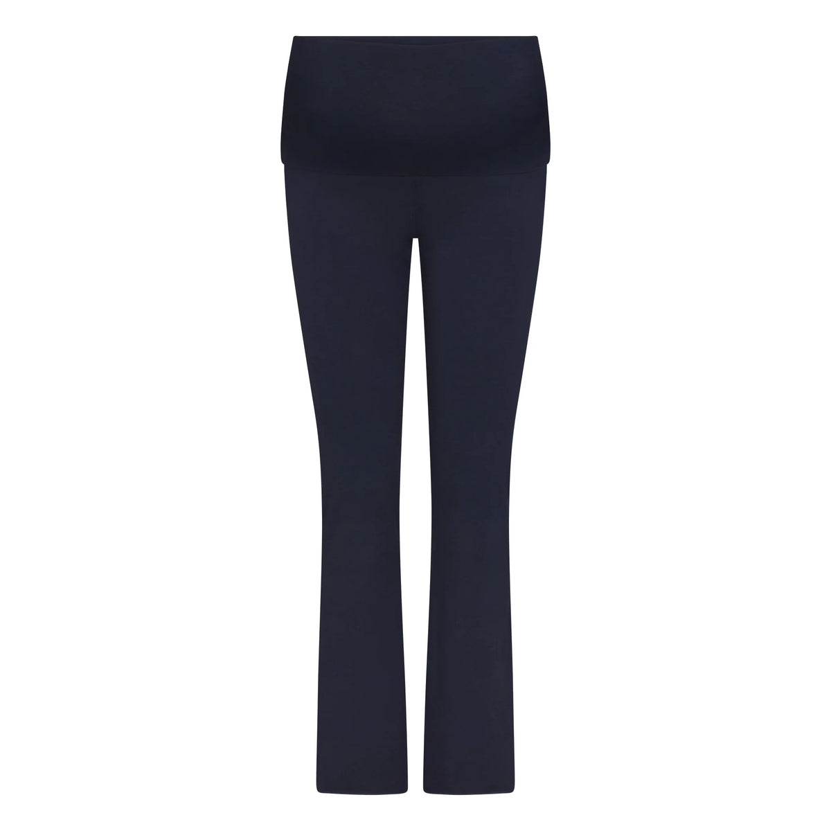 COTTON JERSEY MATERNITY FOLDOVER PANT | NAVY