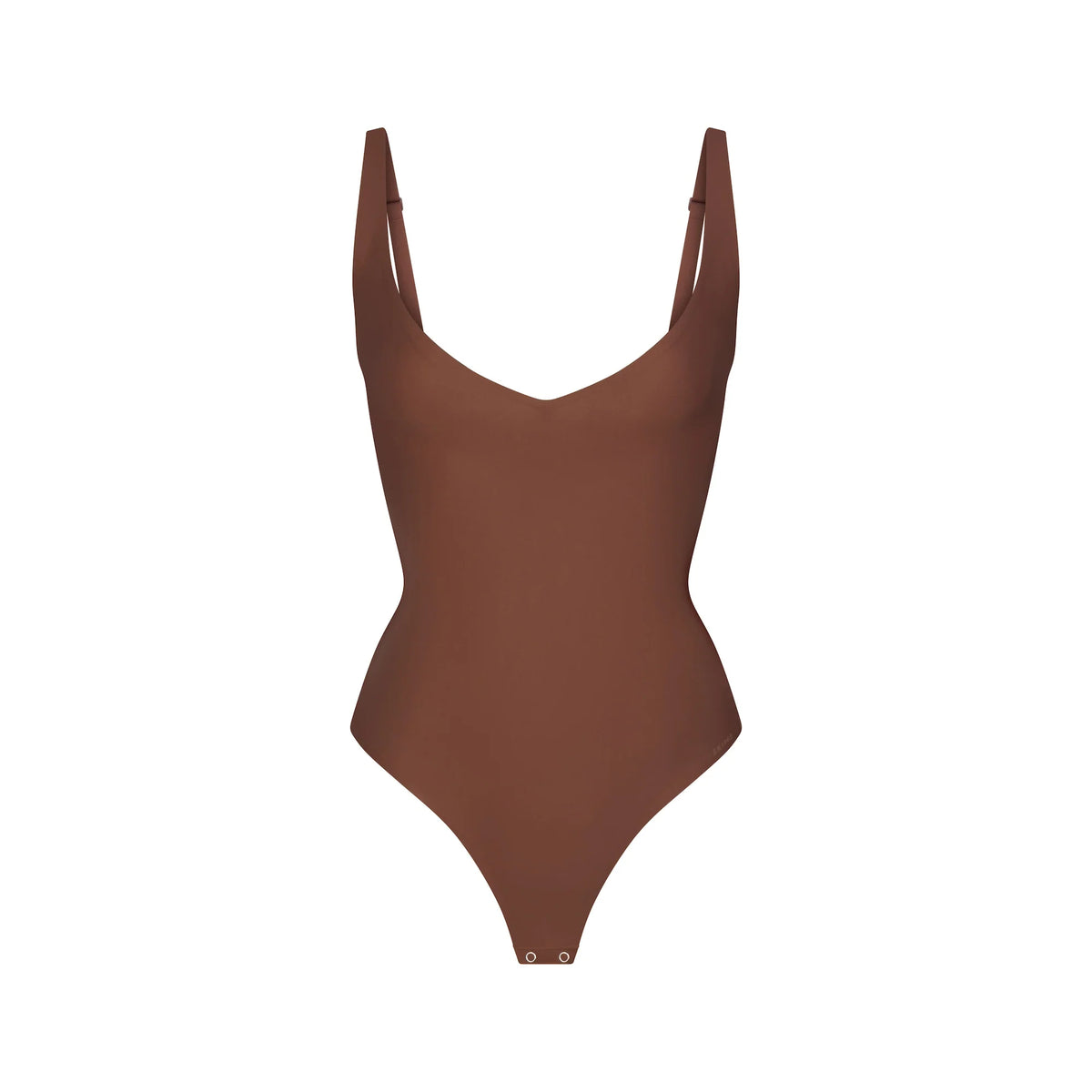 SKIMS BODY CORE SCULPT PLUNGE THONG BODYSUIT | JASPER