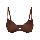SKIMS ULTIMATE NIPPLE WIRELESS PUSH-UP BRA | COCOA