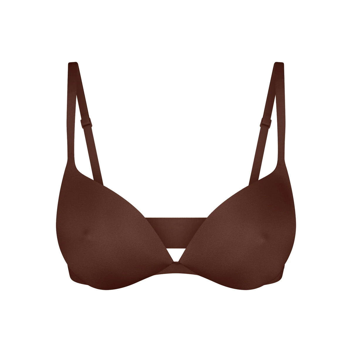 SKIMS ULTIMATE NIPPLE WIRELESS PUSH-UP BRA | COCOA