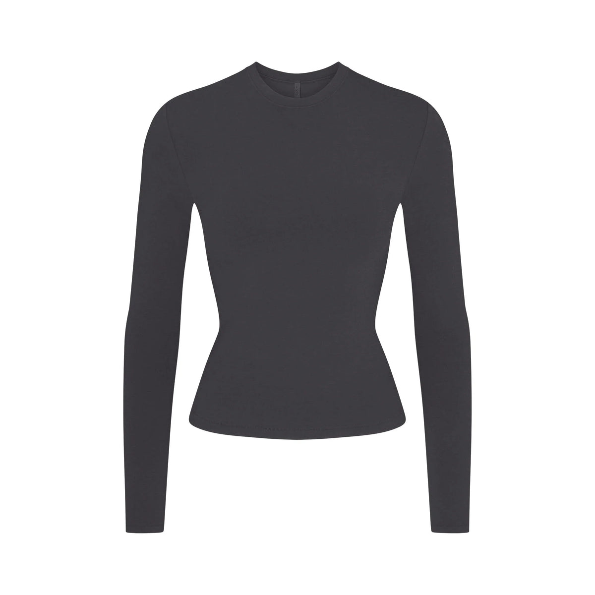COTTON JERSEY LONG SLEEVE T-SHIRT | SOOT