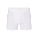 SKIMS COTTON MENS 3" BOXER BRIEF | CHALK